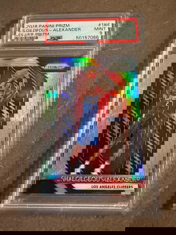 2018 Prizm Shai Gilgeous-Alexander Silver PSA 9