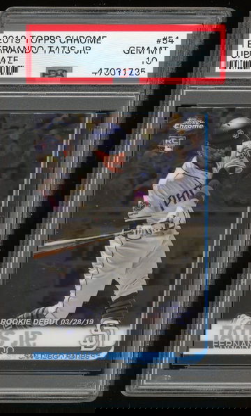 2019 Topps Chrome Update Fernando Tatis