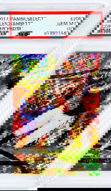 2017 Myles Garrett Panini Select  Copper Prizm  #206 PSA 10