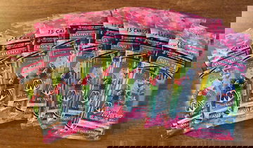 2020 Mosaic Football Cello Pack Lot 8x