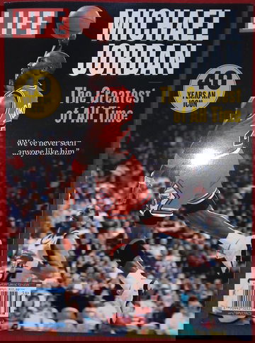 $14.99 Life Greatest of All Time 40 Years An Icon Michael Jordan Chicago Bulls