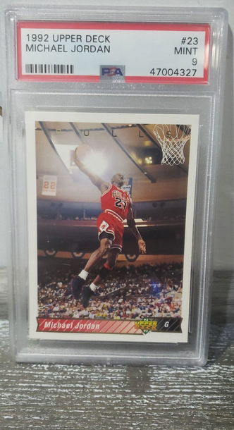1992 Upper Deck Michael Jordan PSA 9