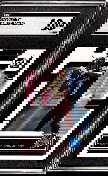 2022 Donruss Jahan Dotson #310 RC SGC 10