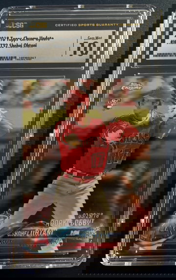 2018 Topps Chrome Update #HMT32 Shohei Ohtani CSG 10 GEM MINT *ROOKIE CARD*