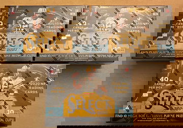 2020 Select NFL Mega Boxes Lot of 3 Boxes