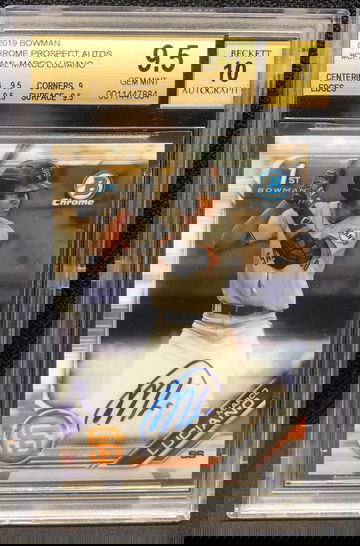 2019 Bowman Chrome Marco Luciano BGS 9.5 Gem-Mint