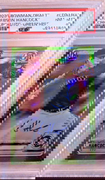 2020 Bowman Draft Emerson Hancock Auto /99 - PSA