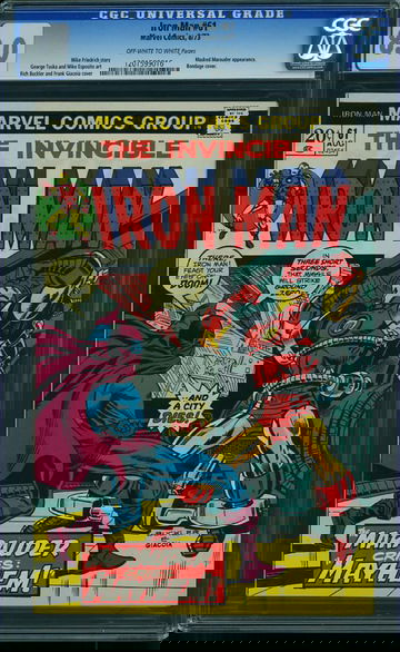 IRON MAN #61, CGC 8.0 VF