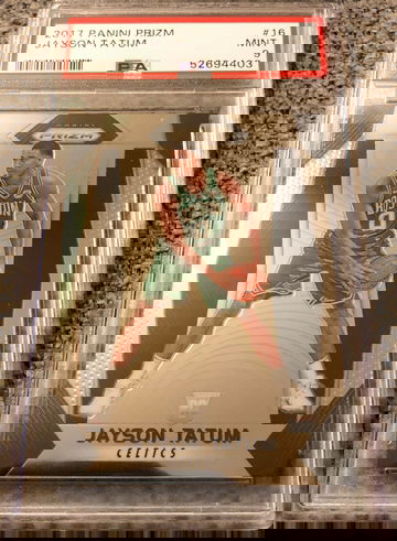 2017 Panini Prizm Jayson Tatum PSA 9