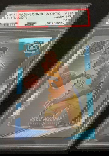 2017 Donruss Optic #174 Kyle Kuzma Rated Rookie RC PSA 10 Gem Mint Lakers