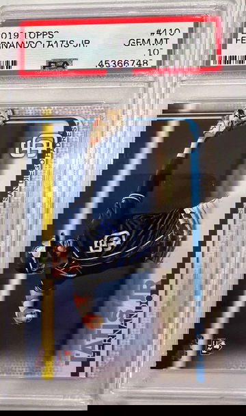 2019 Topps Fernando Tatis Jr. Rookie PSA 10 RC