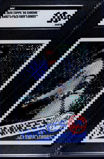 Gleyber Torres 2020 Topps Silver Chrome