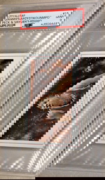 2014 Leaf Peck & Snyder Promo Giannis Antetokounmpo #15