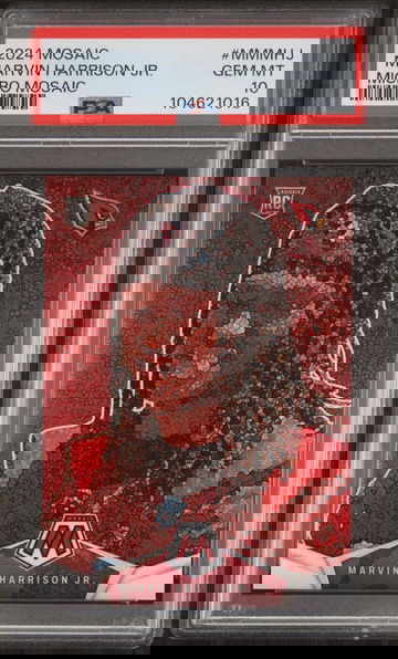 2024 Mosaic Micro Mosaic Marvin Harrison Jr. #5 PSA 10