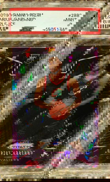 Darius Garland 2019 Prizm #288 Purple Ice /149 PSA 9