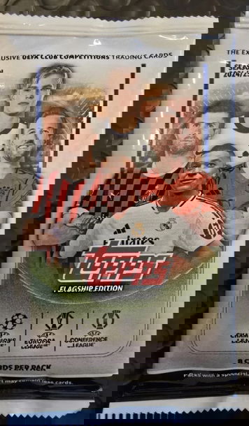 Topps Flagship UCC 2024-25 Soccer UEFA Club Competition Pack Sealed
