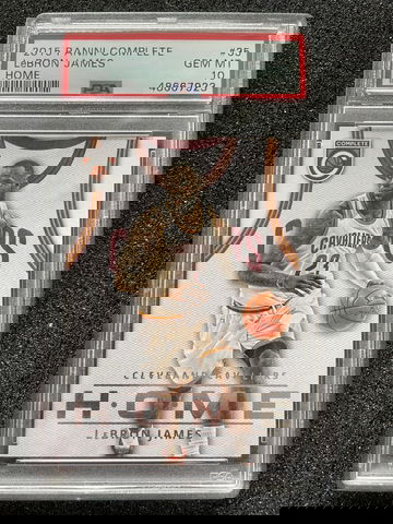 2015 Panini Complete LeBron James #35 PSA 10 GEM MINT