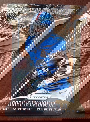 Odell Beckham Jr Fireworks Die Cut