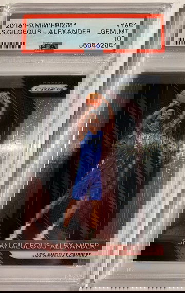 2018-19 Panini Prizm Shai Gilgeous-Alexander PSA 10