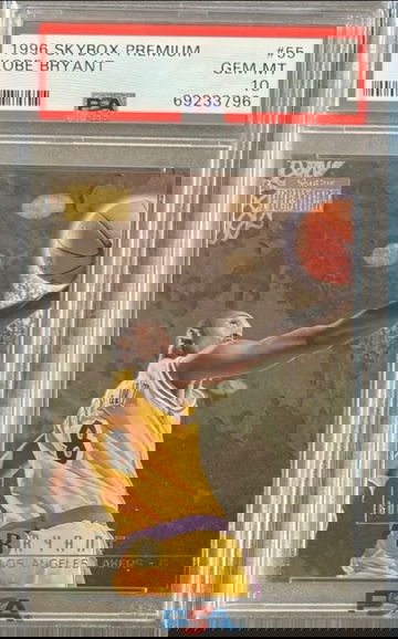 1996 Skybox Premium Kobe Bryant Rookie RC (PSA 10)