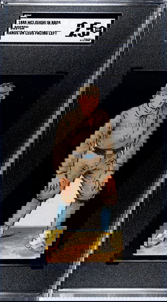 1888 McLoughlin Brothers Boston Hands on Legs Facing Left SGC 2.5 Good+