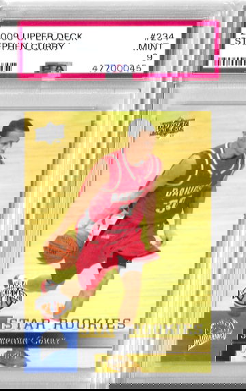 2009 Upper Deck Stephen Curry Rookie #234 PSA9