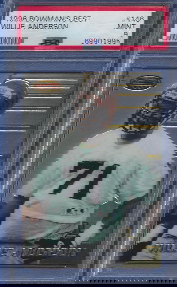 1996 Bowmans Best Willie Anderson #146 PSA 9 (BillsGridironGreats)