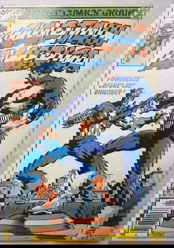 Captain America #241 Newsstand 1980 1st Battle Cap vs Punisher! Key Issue Marvel