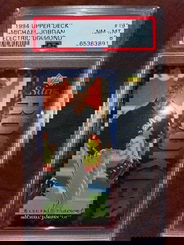 1994 Upper Deck Michael Jordan RC Electric Diamond