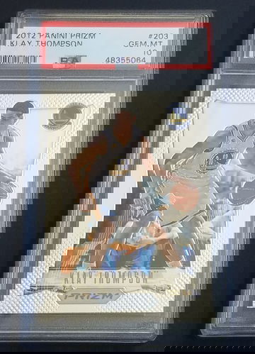 2012 Panini Prizm Klay Thompson RC PSA 10 Rookie