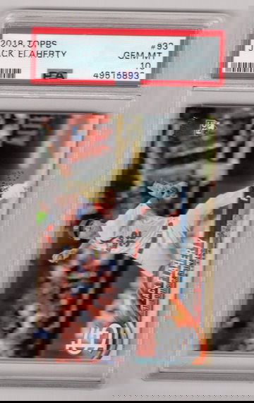 2018 Topps Jack Flaherty Cardinals RC PSA 10