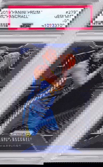 Eric Paschall 2019 Prizm PSA 10 