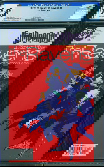 BIRDS OF PREY: THE RAVENS #1, CGC 9.8 NM/MT