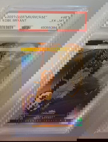 2003 Fleer Showcase Kobe Bryant PSA 6