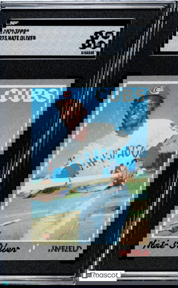 1970 Topps Nate Oliver #223 SGC 8