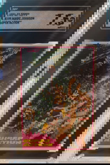 1981-82 Topps Magic Johnson SGC 7.5