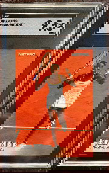 2003 Netpro Venus Williams RC SGC 9.5