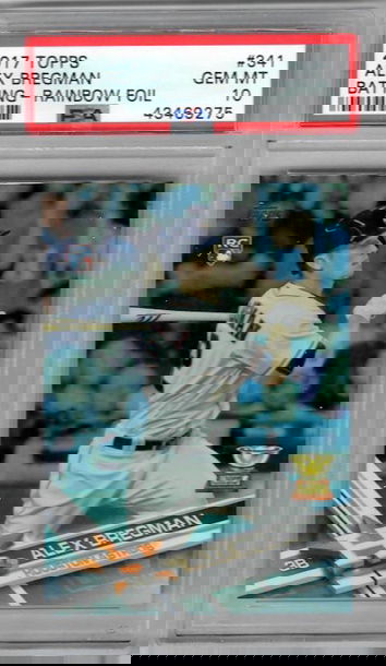 Alex Bregman 2017 Topps Batting Rainbow Foil