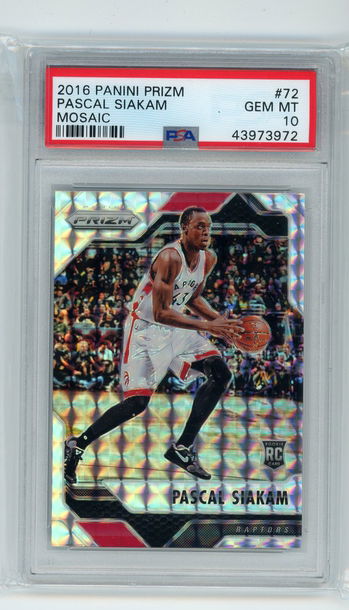 2016 Pascal Siakam Mosaic PSA 10