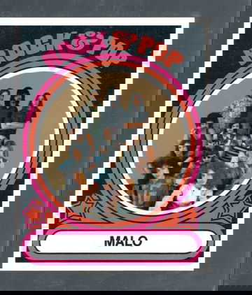 1972 HItmakers Rock & Pop Non Sport Card #29 Malo NM/MT