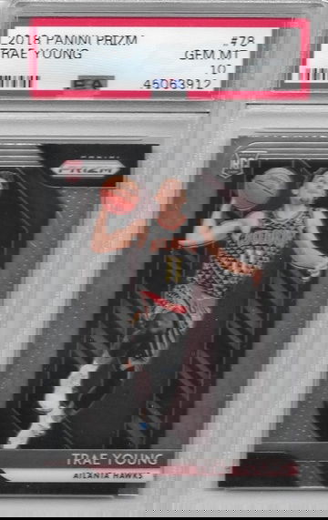 trae young prizm psa 10 