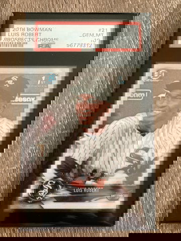 2018 Luis Robert Bowman Chrome