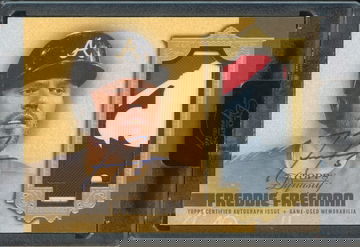 2019 Topps Dynasty Freddie Freeman Logoman 1/1