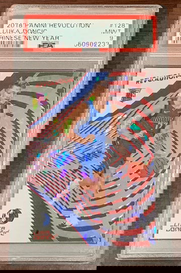 2018 Revolution Luka Doncic Chinese New Year PSA 9