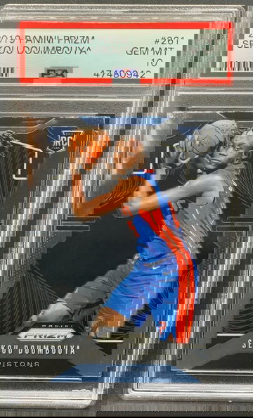 Sekou Doumbouya 2019 Panini Prizm PSA 10