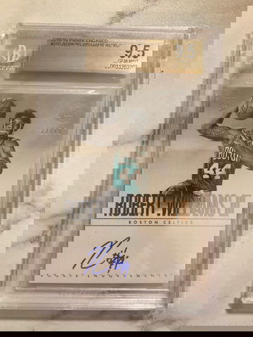 2018-19 Panini Encased Robert Williams III Rookie Endorsements Auto BGS 9.5 /75
