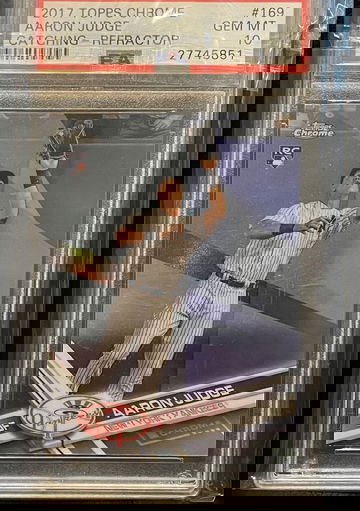 2017 Topps Chrome Aaron Judge 