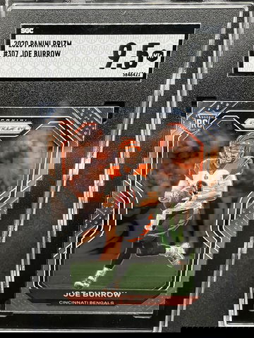 2020 Prizm Joe Burrow SGC 9.5