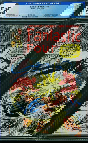 FANTASTIC FOUR #333, CGC 9.8 NM/MT