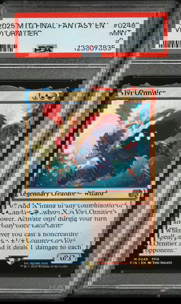 2025 Final Fantasy - English Vivi Ornitier #0248 PSA 9